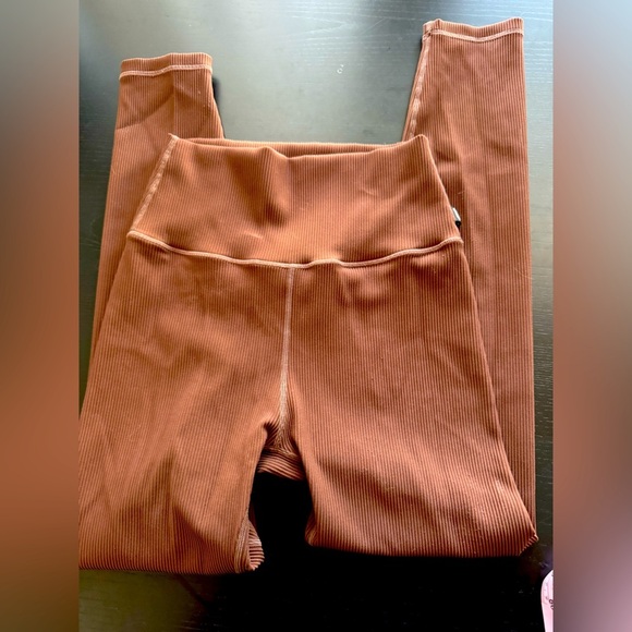 Born Primitive Ribbed Leggings in Brown Size L - Picture 2 of 4